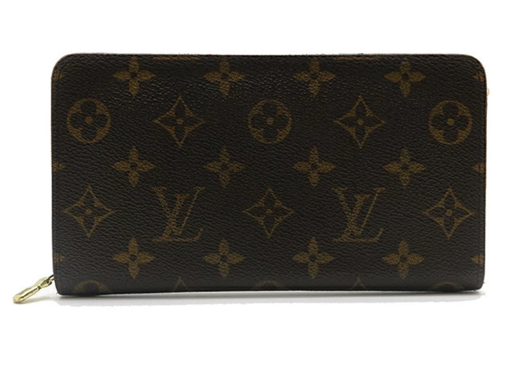 LOUIS VUITTON Portemonnaie Zip Monogram coin edges